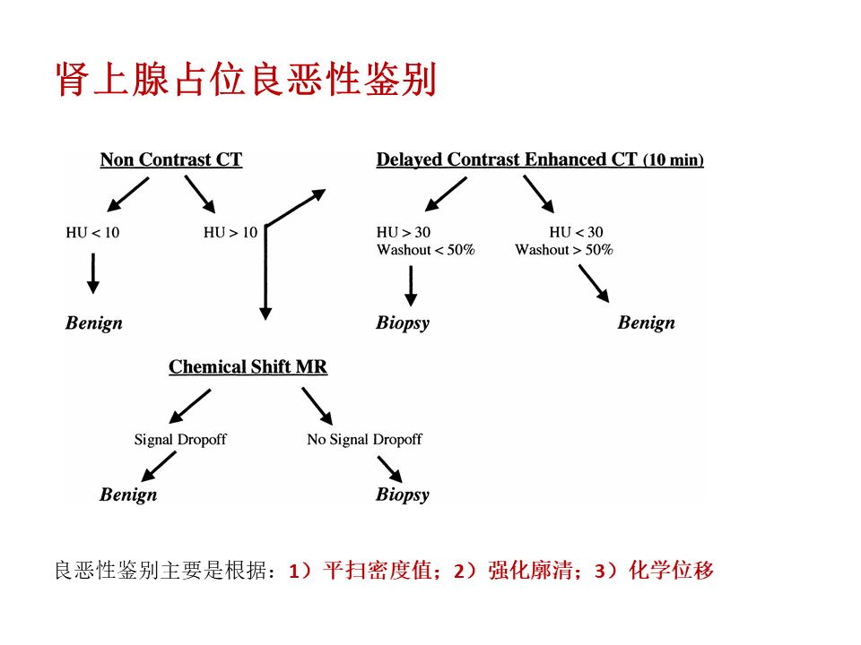 【PPT】肾上腺常见疾病的影像学表现