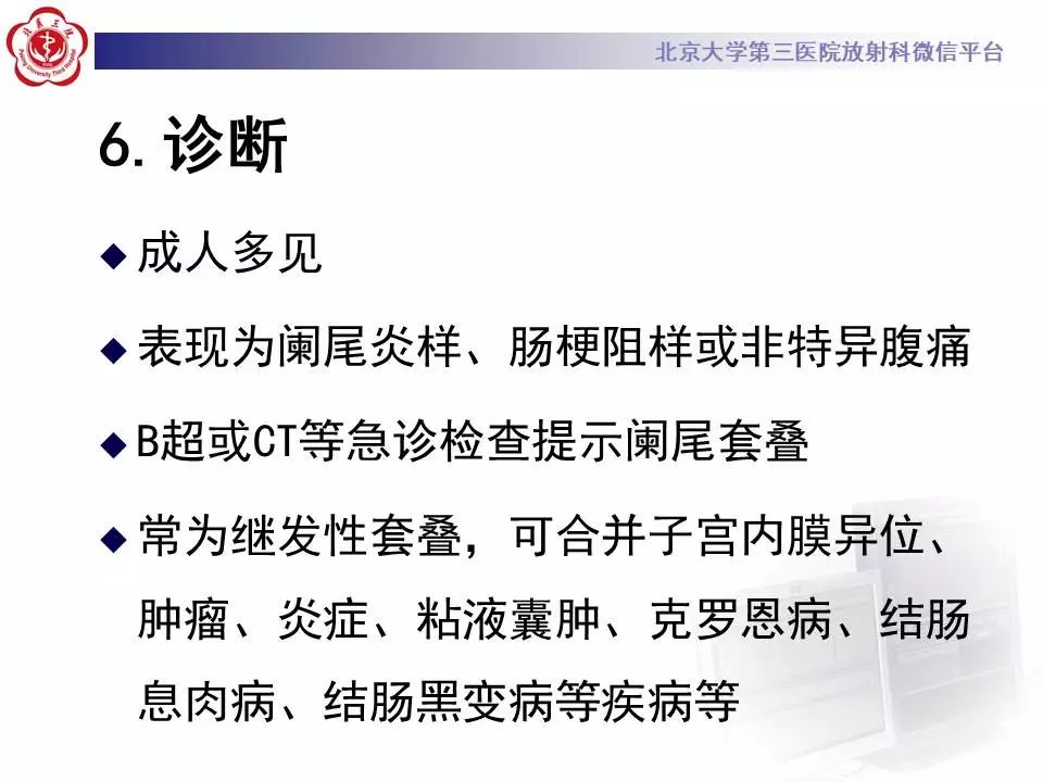 【病例】阑尾套叠1例CT影像表现