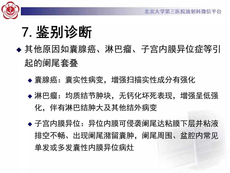 【病例】阑尾套叠1例CT影像表现
