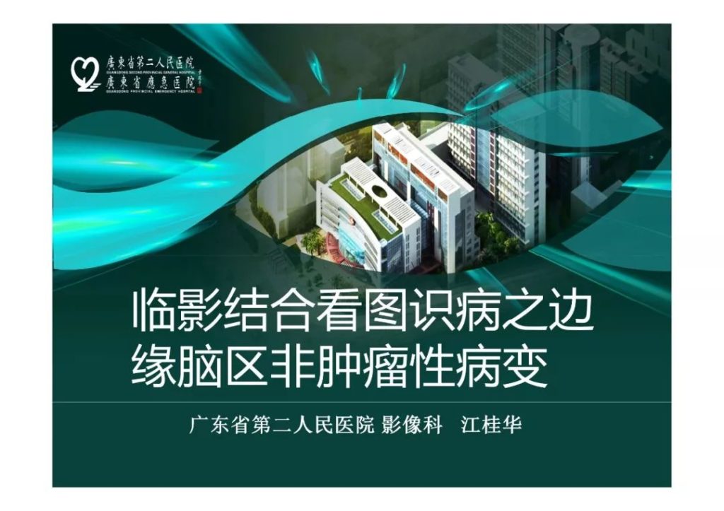 【PPT】临影结合看图识病之边缘脑区非肿瘤性病变