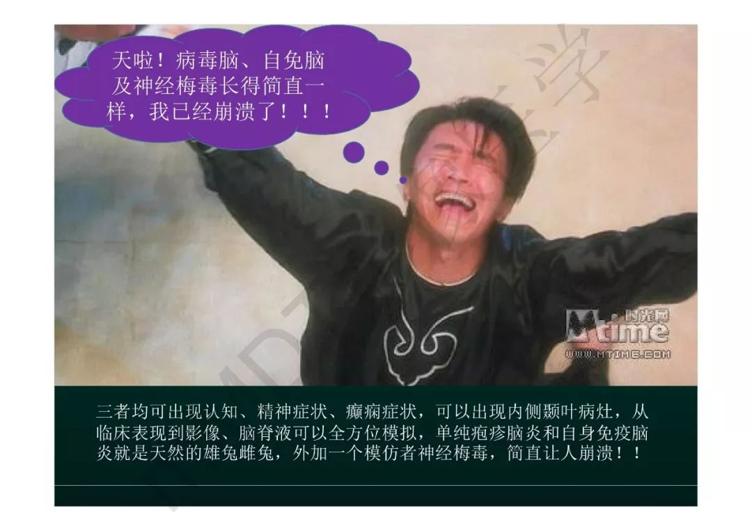 【PPT】临影结合看图识病之边缘脑区非肿瘤性病变