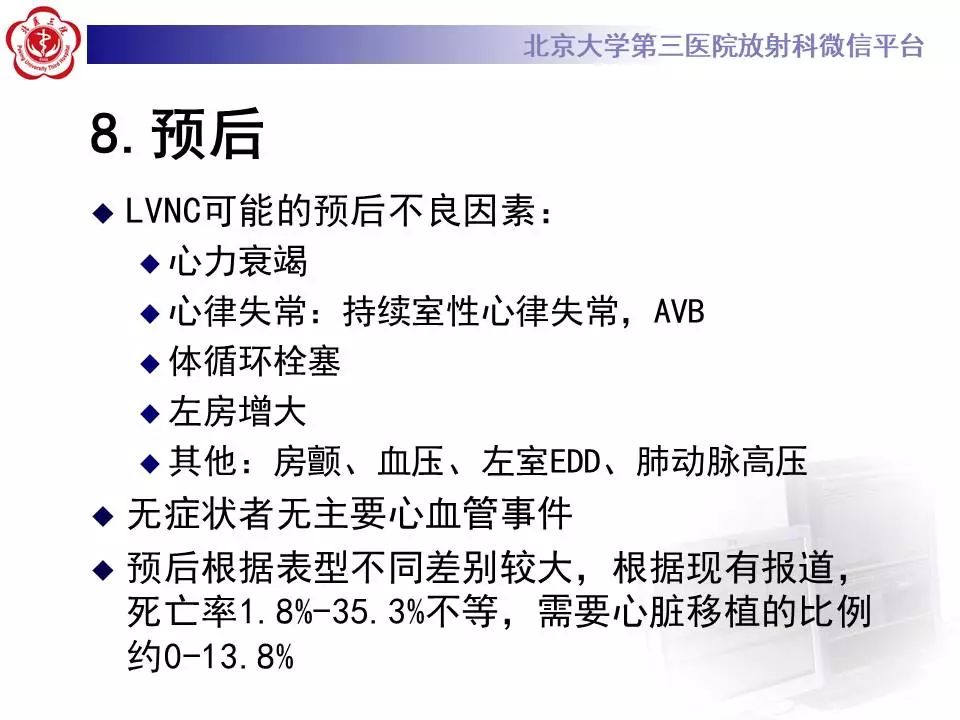 【病例】心肌致密化不全1例MR