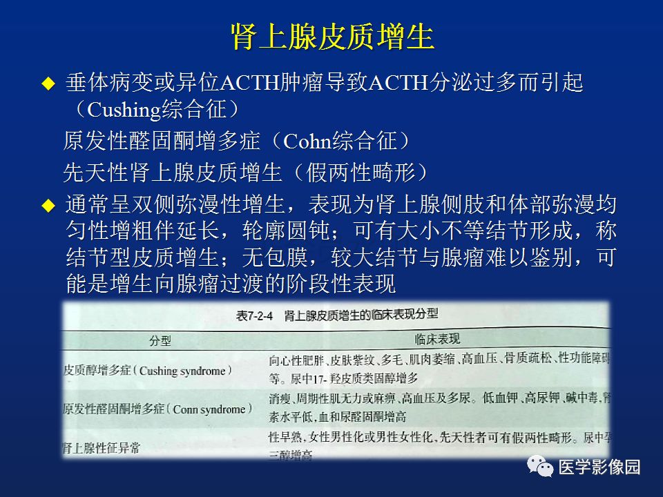 【PPT】肾上腺疾病的影像学表现