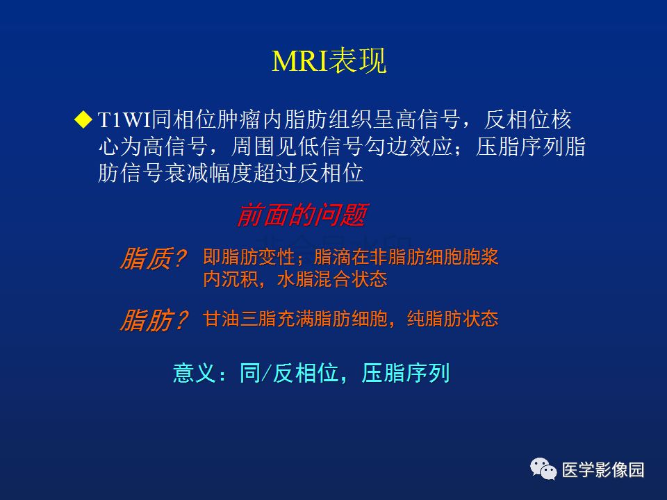 【PPT】肾上腺疾病的影像学表现