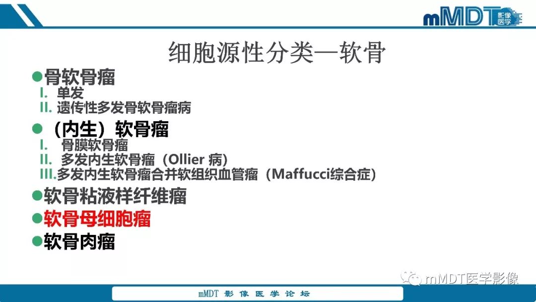 【PPT】成软骨性骨肿瘤影像诊断
