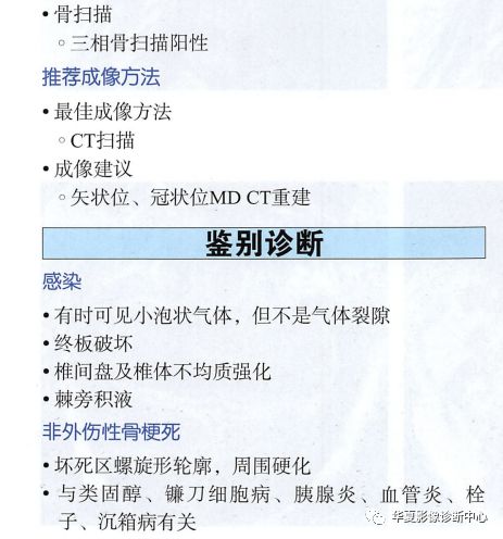 kummell病——外伤后椎体缺血坏死