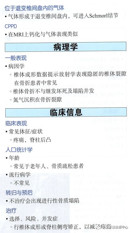 kummell病——外伤后椎体缺血坏死