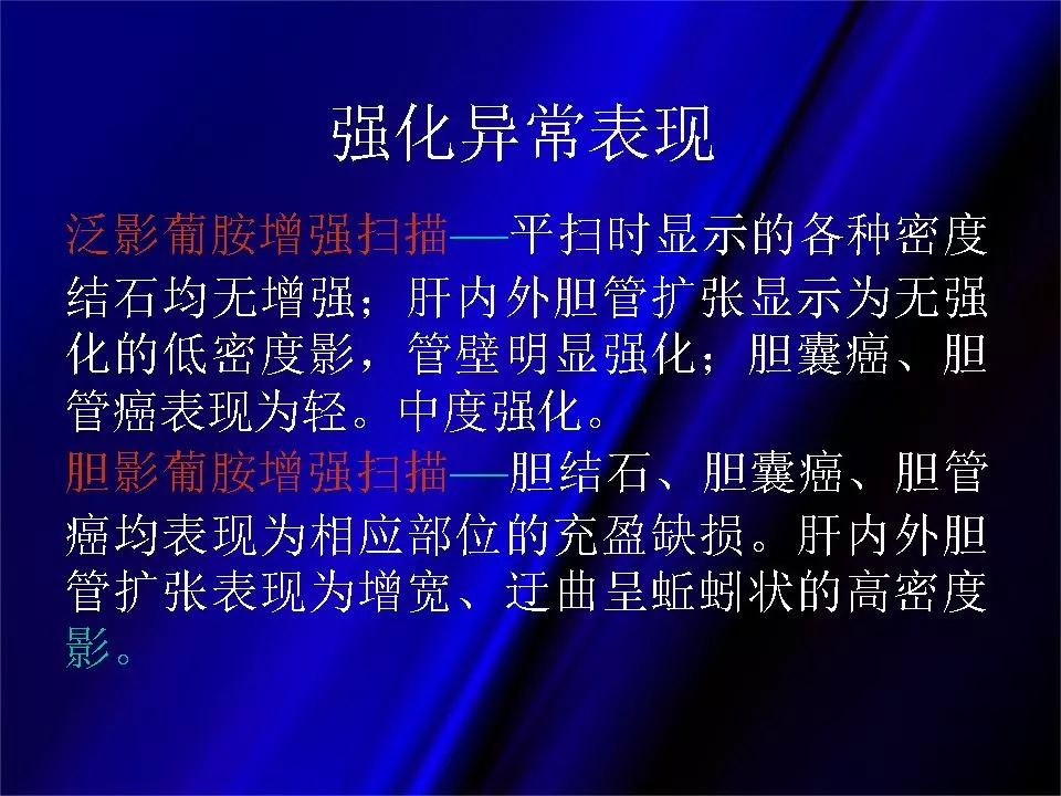 【PPT】胆系正常影像与常见疾病影像诊断
