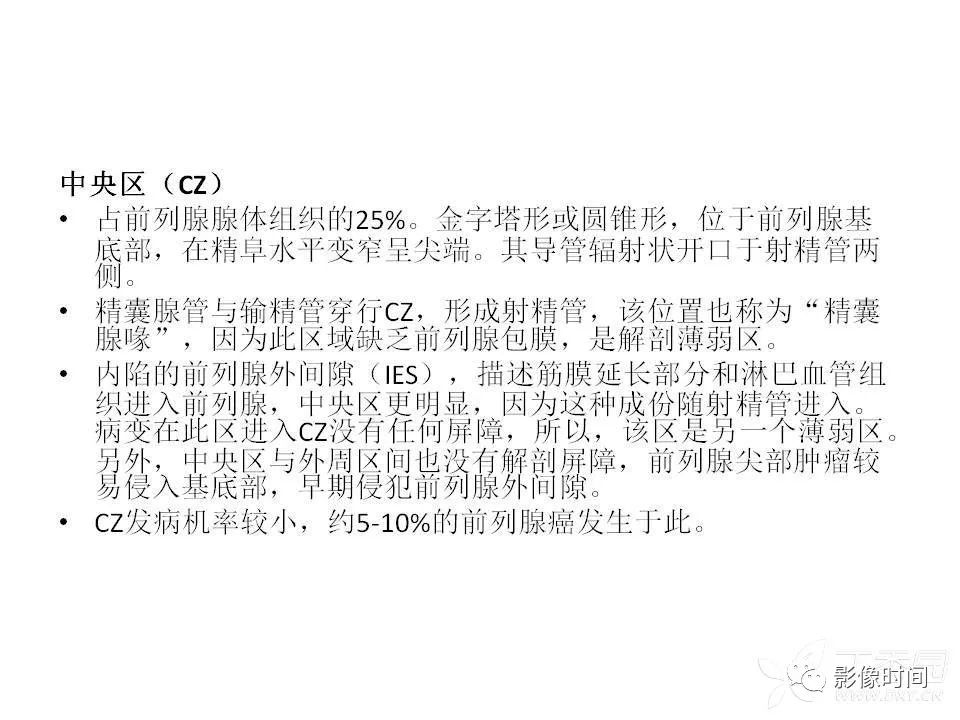 【PPT】前列腺影像解剖与功能解析