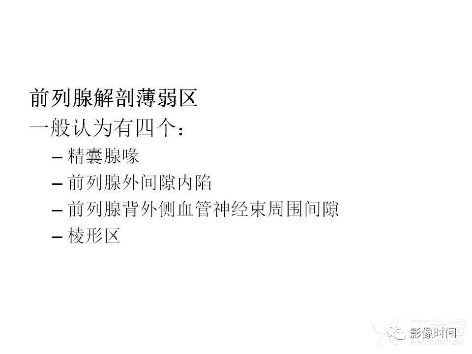 【PPT】前列腺影像解剖与功能解析