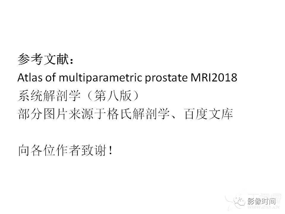 【PPT】前列腺影像解剖与功能解析