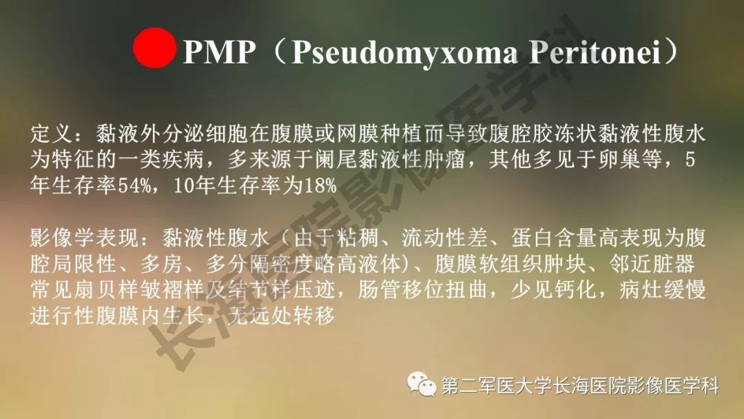 【PPT】阑尾常见原发肿瘤影像学表现