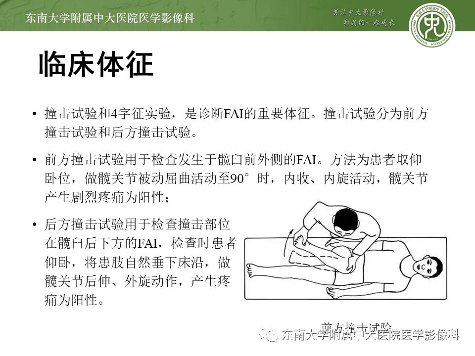 【病例】髋关节撞击综合征1例MR