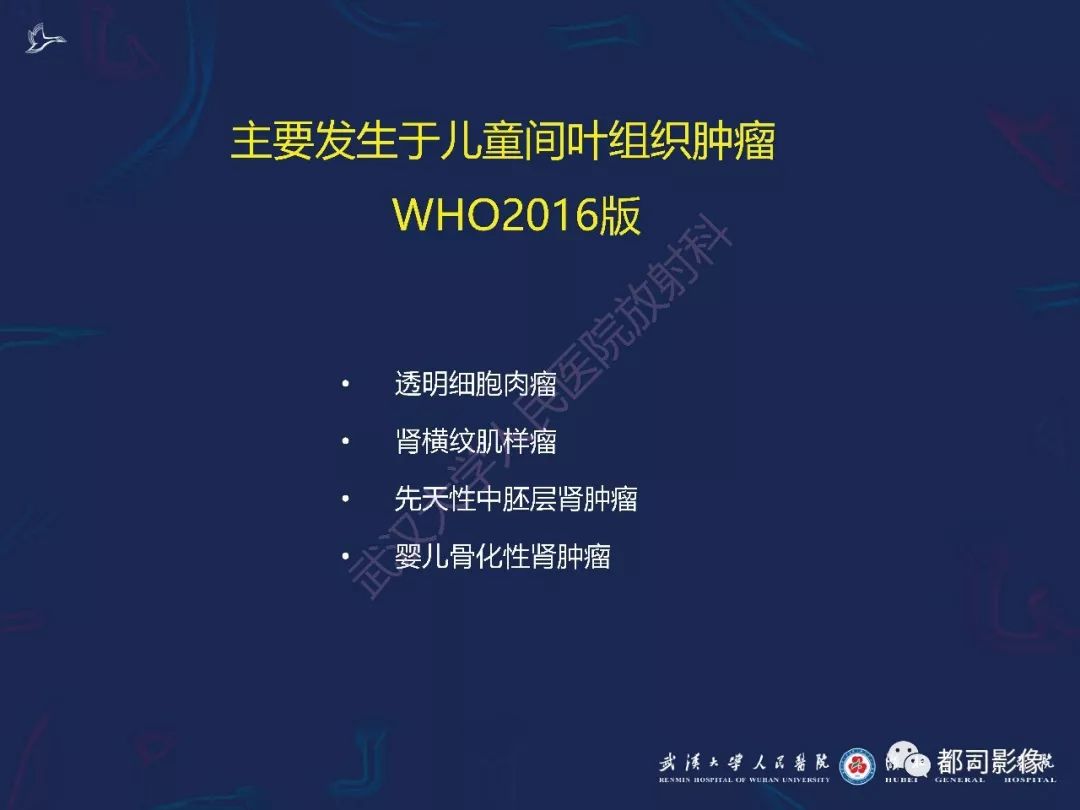 【PPT】常见肾脏肿瘤影像诊断