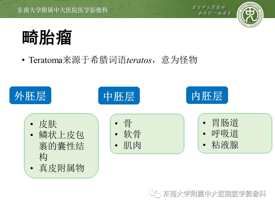 【病例】纵隔生殖细胞肿瘤1例CT
