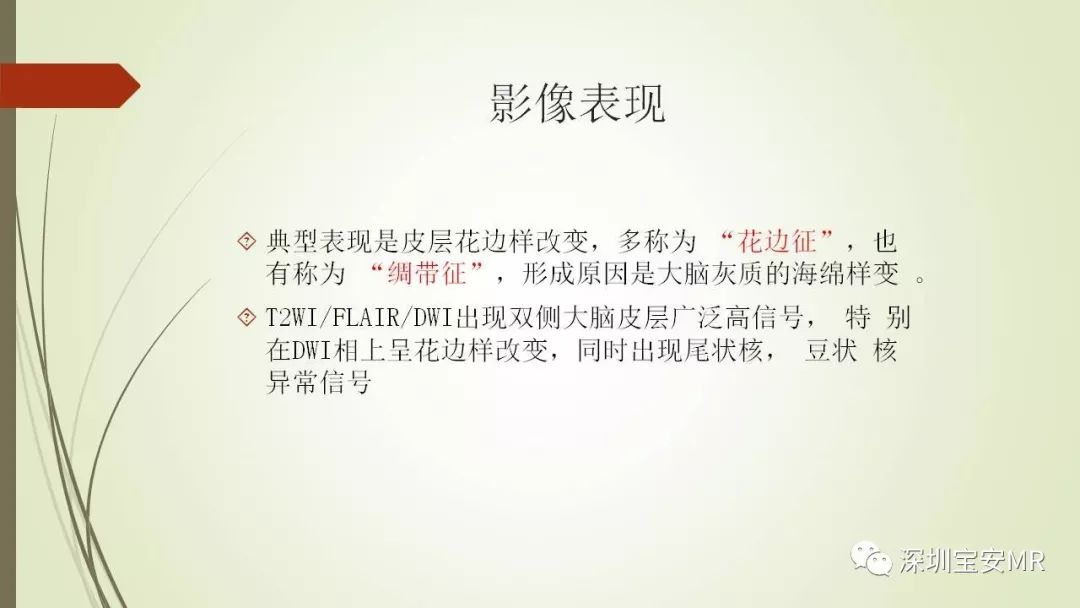 【PPT】病毒性脑炎的影像表现