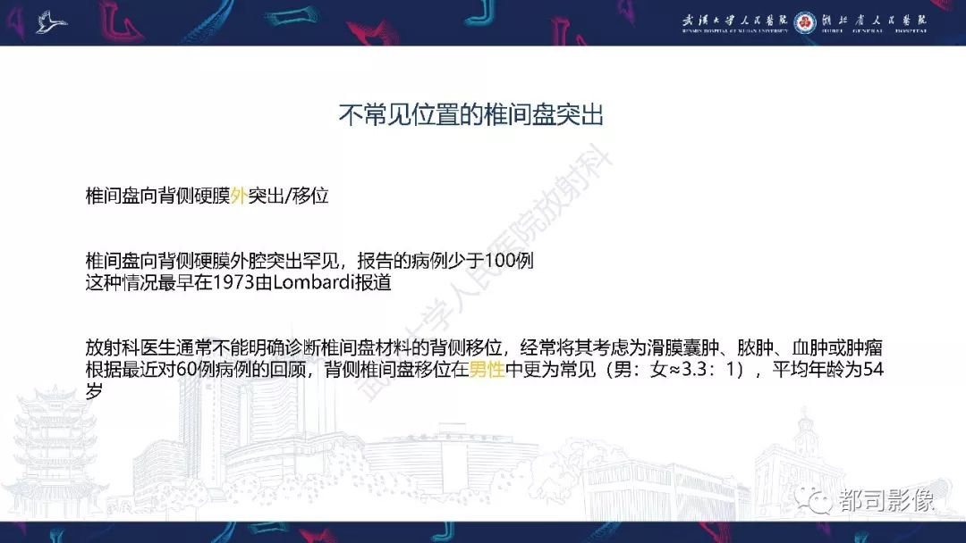 【PPT】椎间盘不常见病变影像诊断