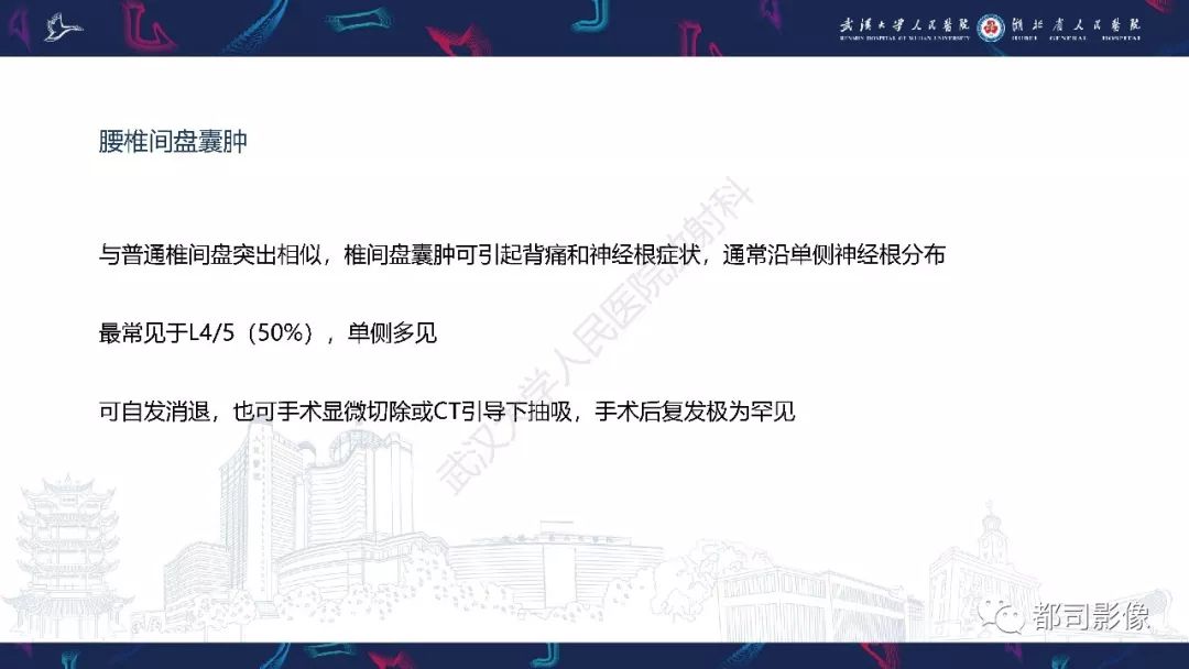 【PPT】椎间盘不常见病变影像诊断