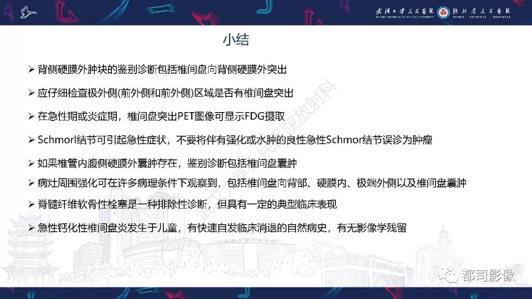 【PPT】椎间盘不常见病变影像诊断