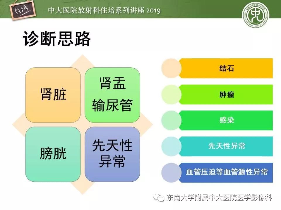 【PPT】血尿的影像分析思路