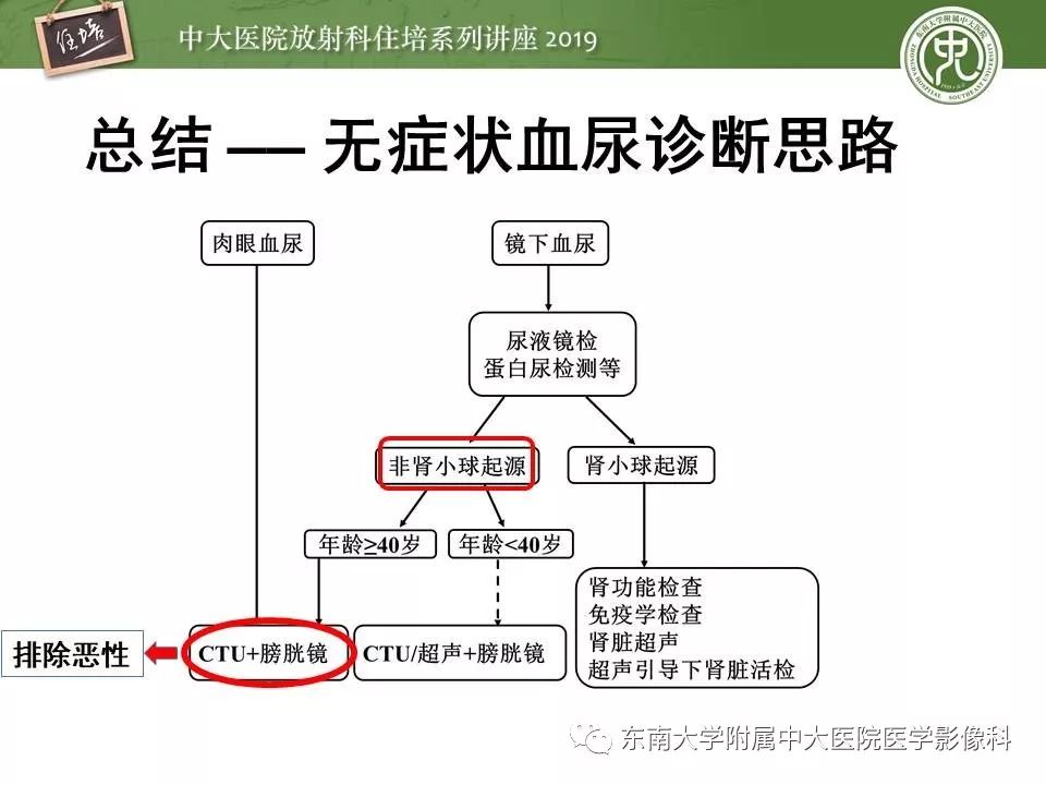 【PPT】血尿的影像分析思路