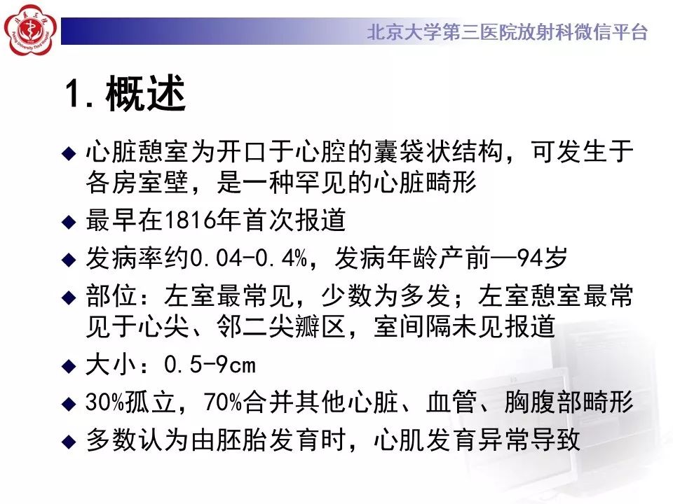 【PPT】心脏憩室