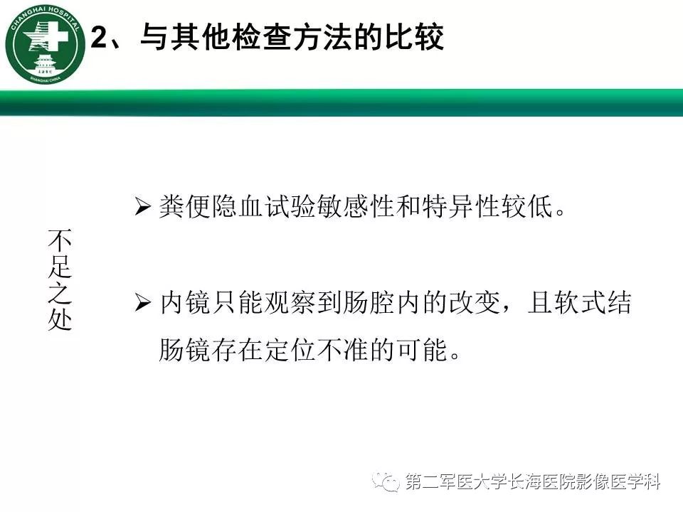 【PPT】CT结肠造影的临床应用