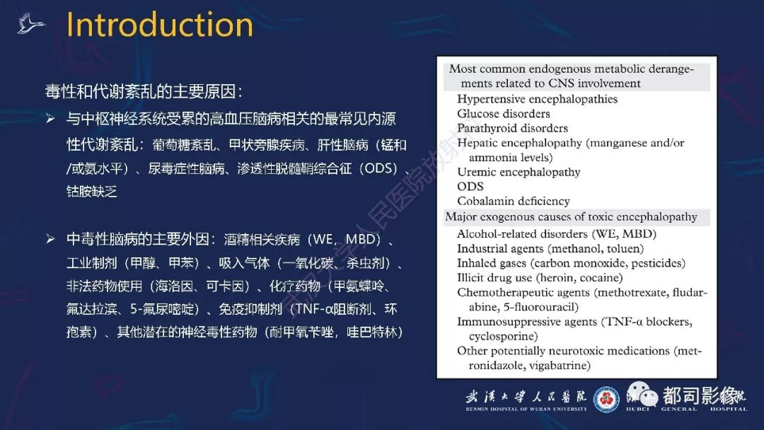【PPT】中毒性及代谢性脑病影像诊断