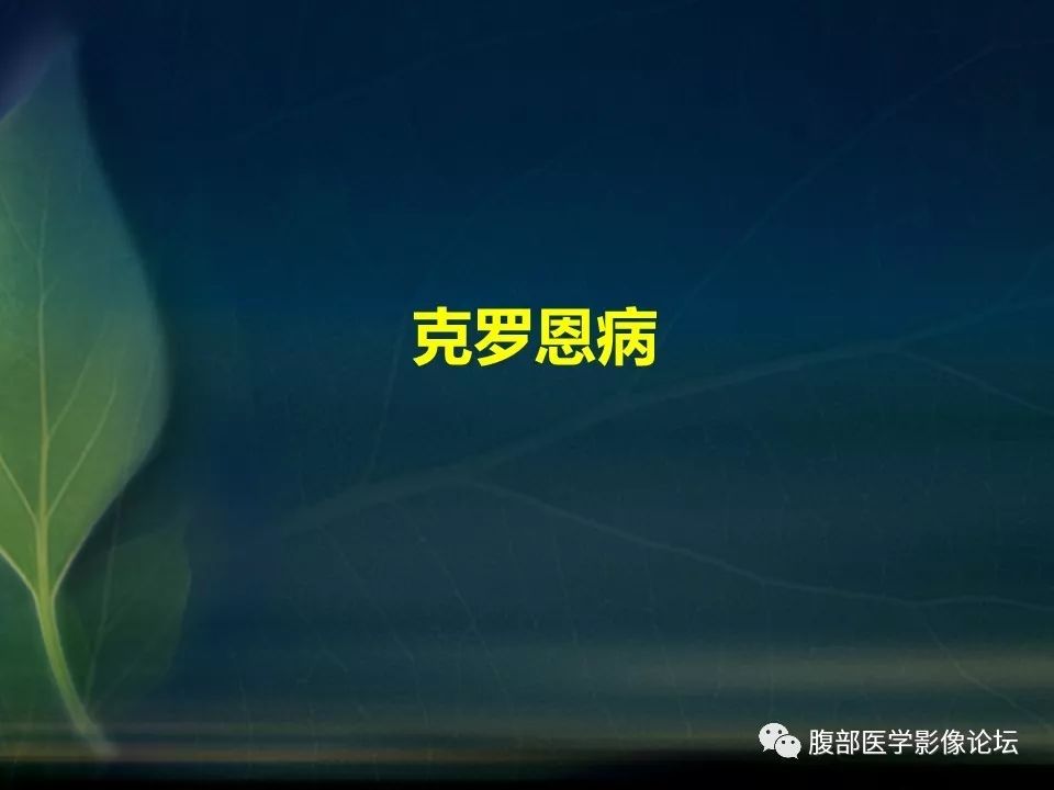 【PPT】小肠疾病读片—克罗恩病、肠结核、溃疡性结肠炎鉴别诊断