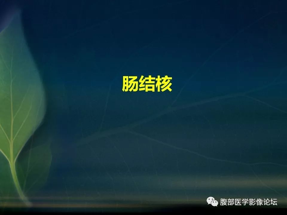 【PPT】小肠疾病读片—克罗恩病、肠结核、溃疡性结肠炎鉴别诊断