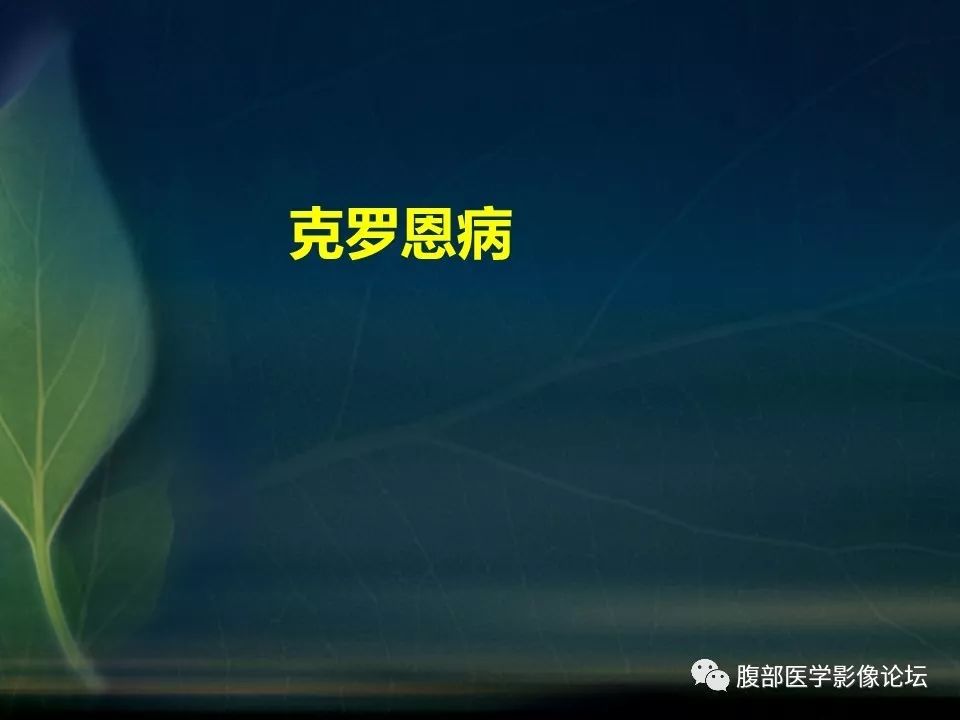 【PPT】小肠疾病读片—克罗恩病、肠结核、溃疡性结肠炎鉴别诊断