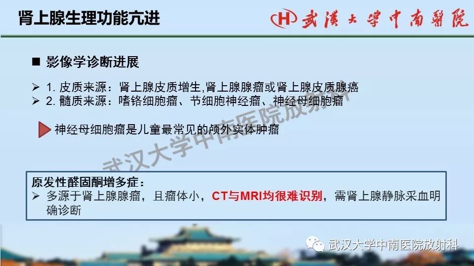 【PPT】肾上腺形态、功能及良恶性肿瘤CT影像诊断