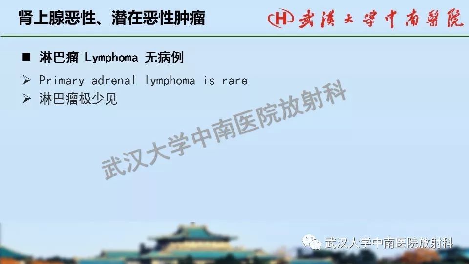 【PPT】肾上腺形态、功能及良恶性肿瘤CT影像诊断