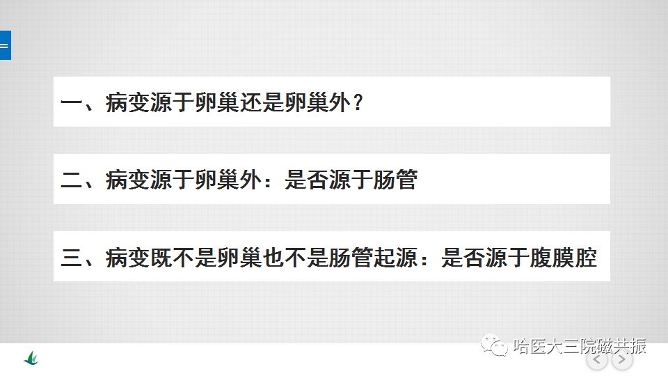 【PPT】女性盆腔肿瘤及肿瘤样变诊断思路分析—基于解剖位置