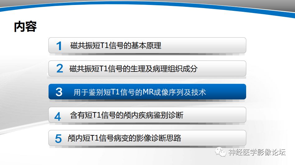 【PPT】颅内短T1信号的MRI鉴别诊断