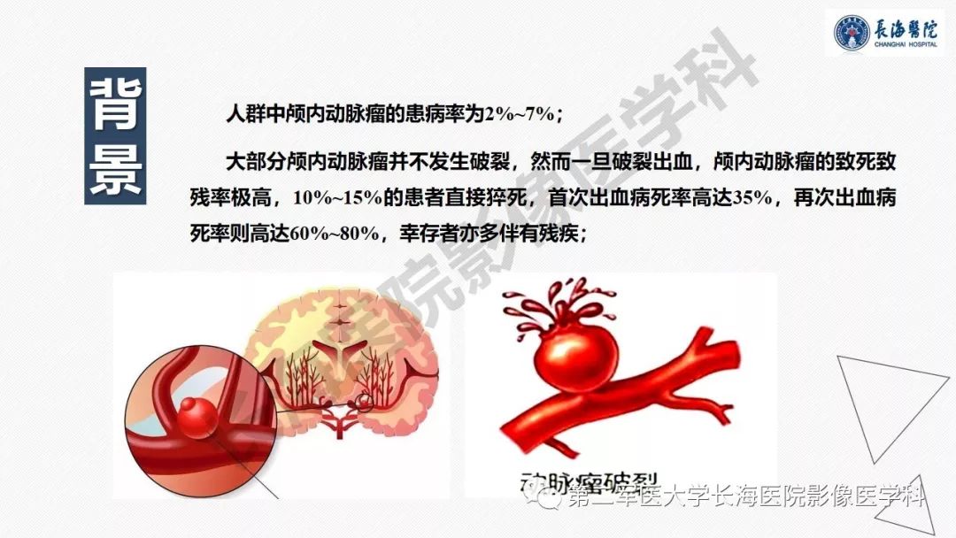 【PPT】高分辨率MRI管壁成像在颅内动脉瘤风险评估中的应用