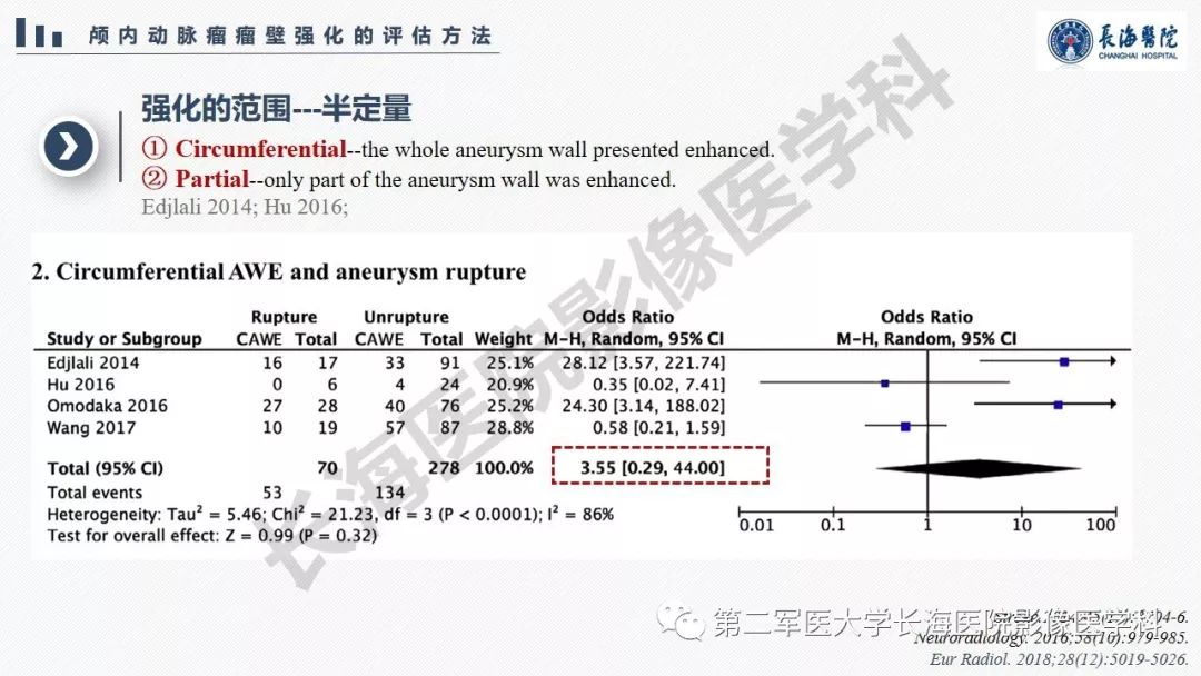 【PPT】高分辨率MRI管壁成像在颅内动脉瘤风险评估中的应用
