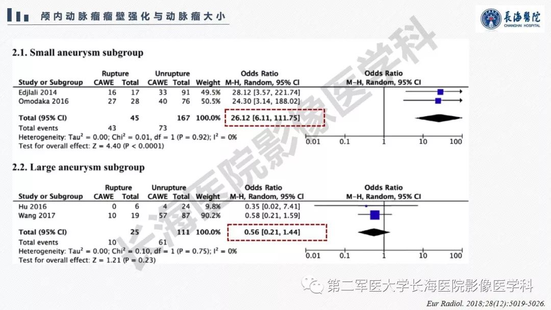 【PPT】高分辨率MRI管壁成像在颅内动脉瘤风险评估中的应用