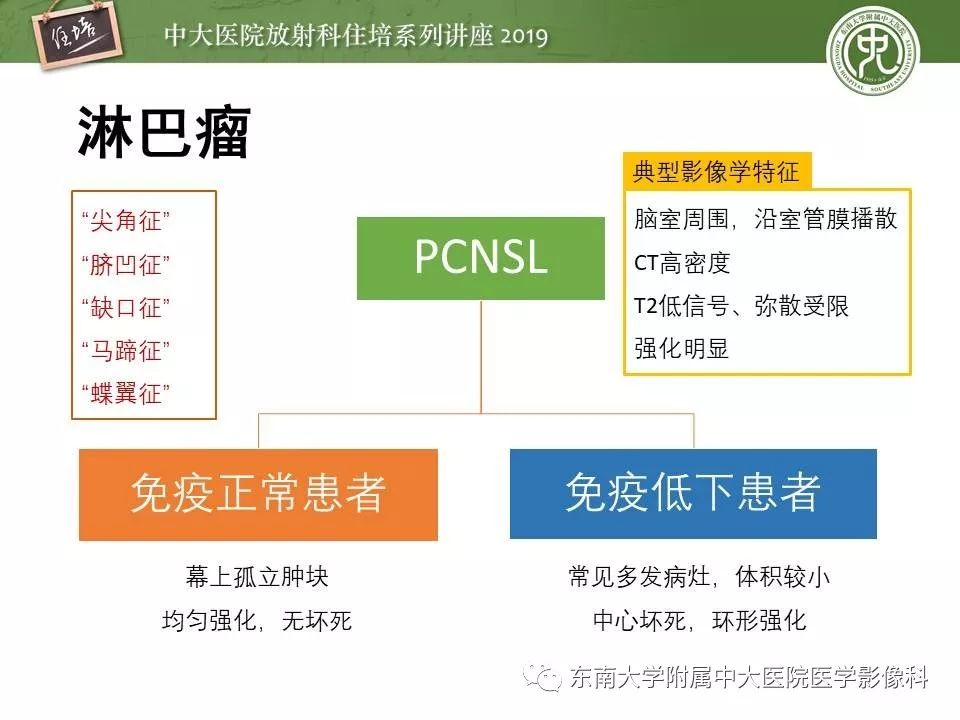 【PPT】脑肿瘤影像诊断思路