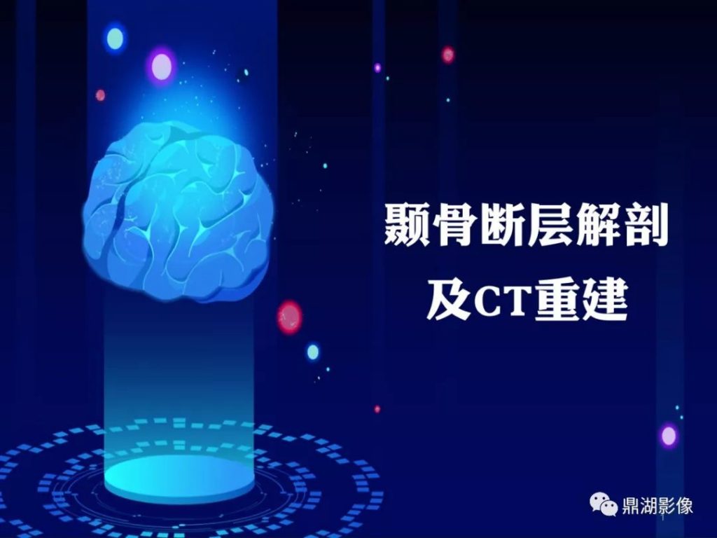 【PPT】颞骨断层解剖及CT三维重建