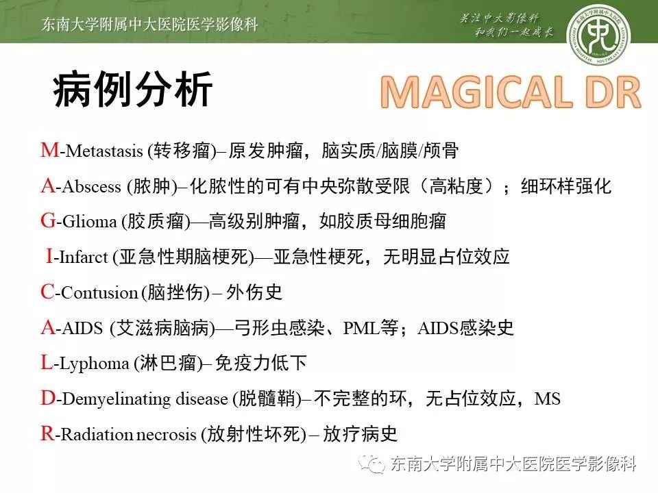 【病例】脑膜瘤伴钙化1例MR影像