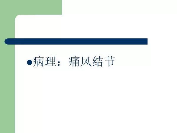 【PPT】痛风的影像表现