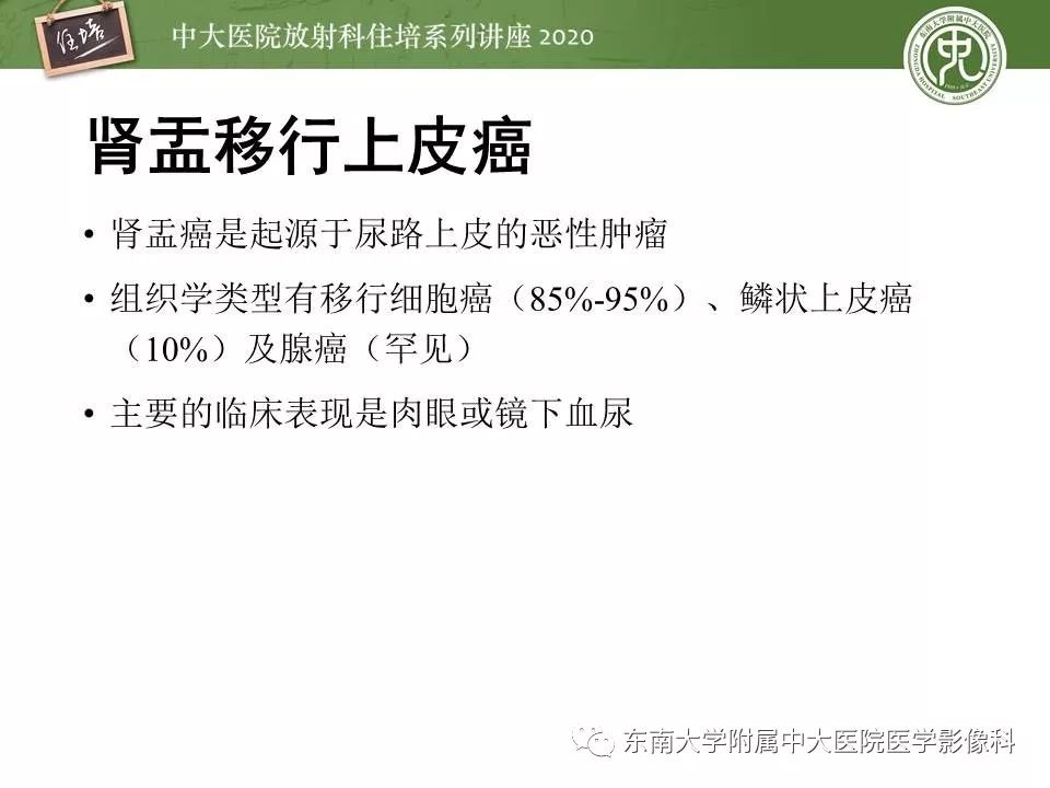 【PPT】肾脏乏血供占位的影像学诊断