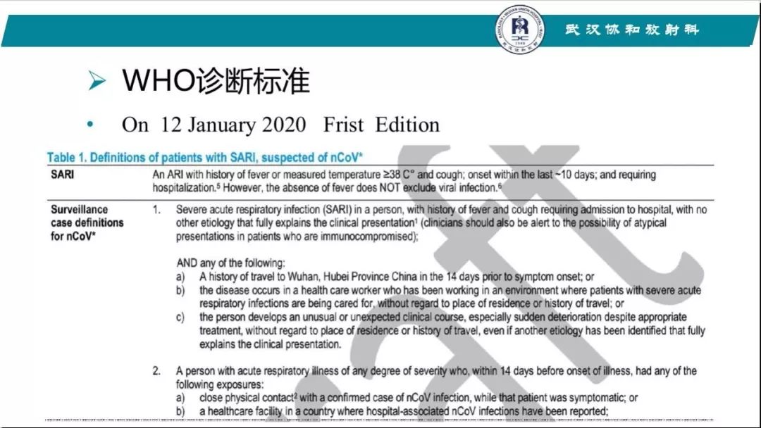 【PPT】武汉19-nCoV 肺炎（新型冠状病毒肺炎）影像学表现初探