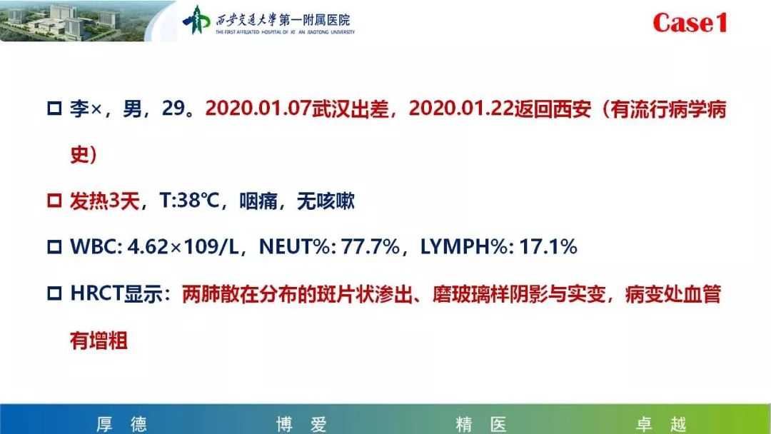 【PPT】19-nCoV患者影像学病例分享第一期