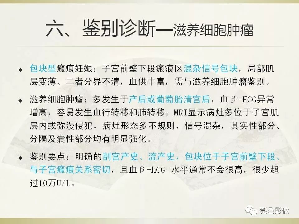 【PPT】剖宫产术后子宫瘢痕妊娠MRI诊断