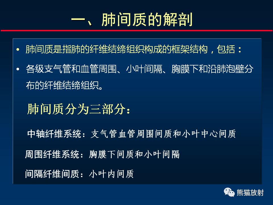 【PPT】正确判读肺间质改变的基本CT表现