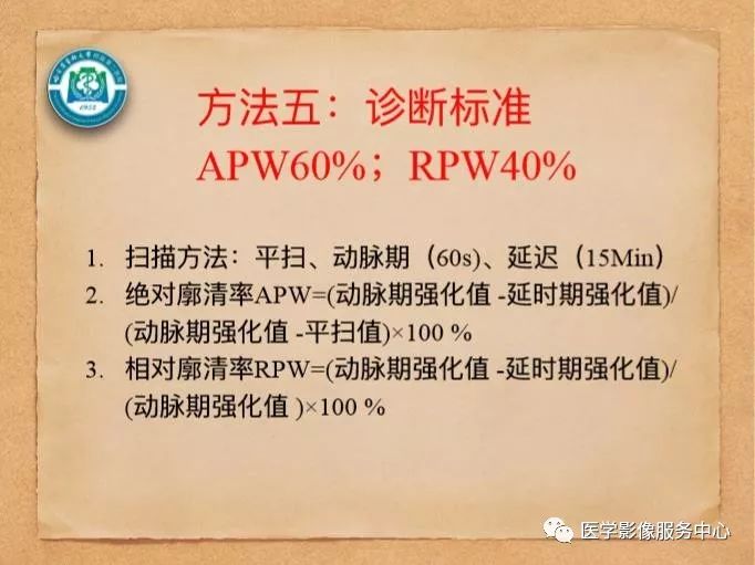 【PPT】肾上腺结节的CT和MRI诊断—肾上腺结节诊断三板斧