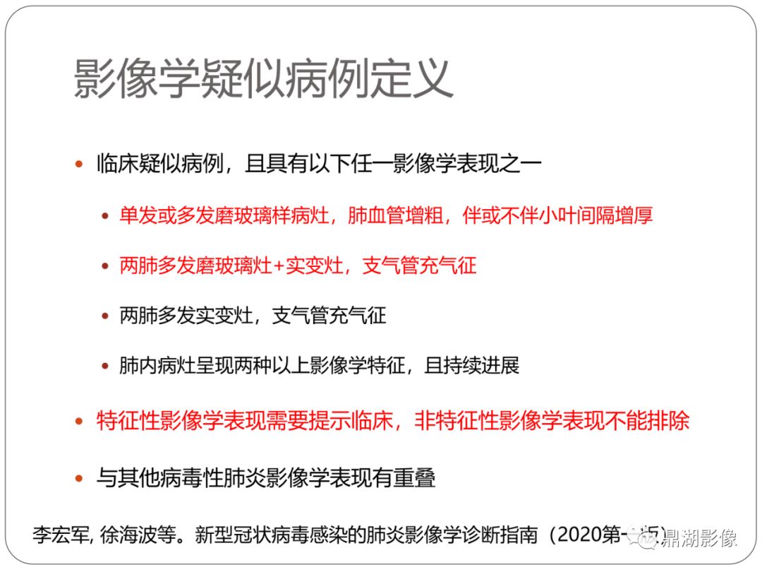 【PPT】新冠状病毒肺炎影像学诊断