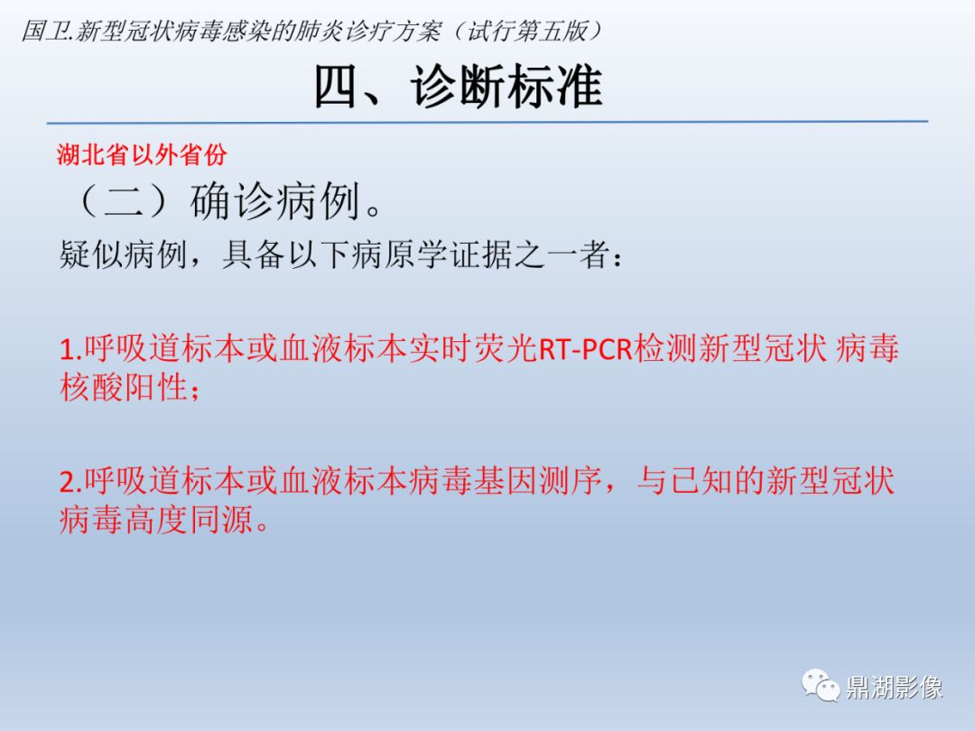 【PPT】新型冠状病毒感染的肺炎影像汇集